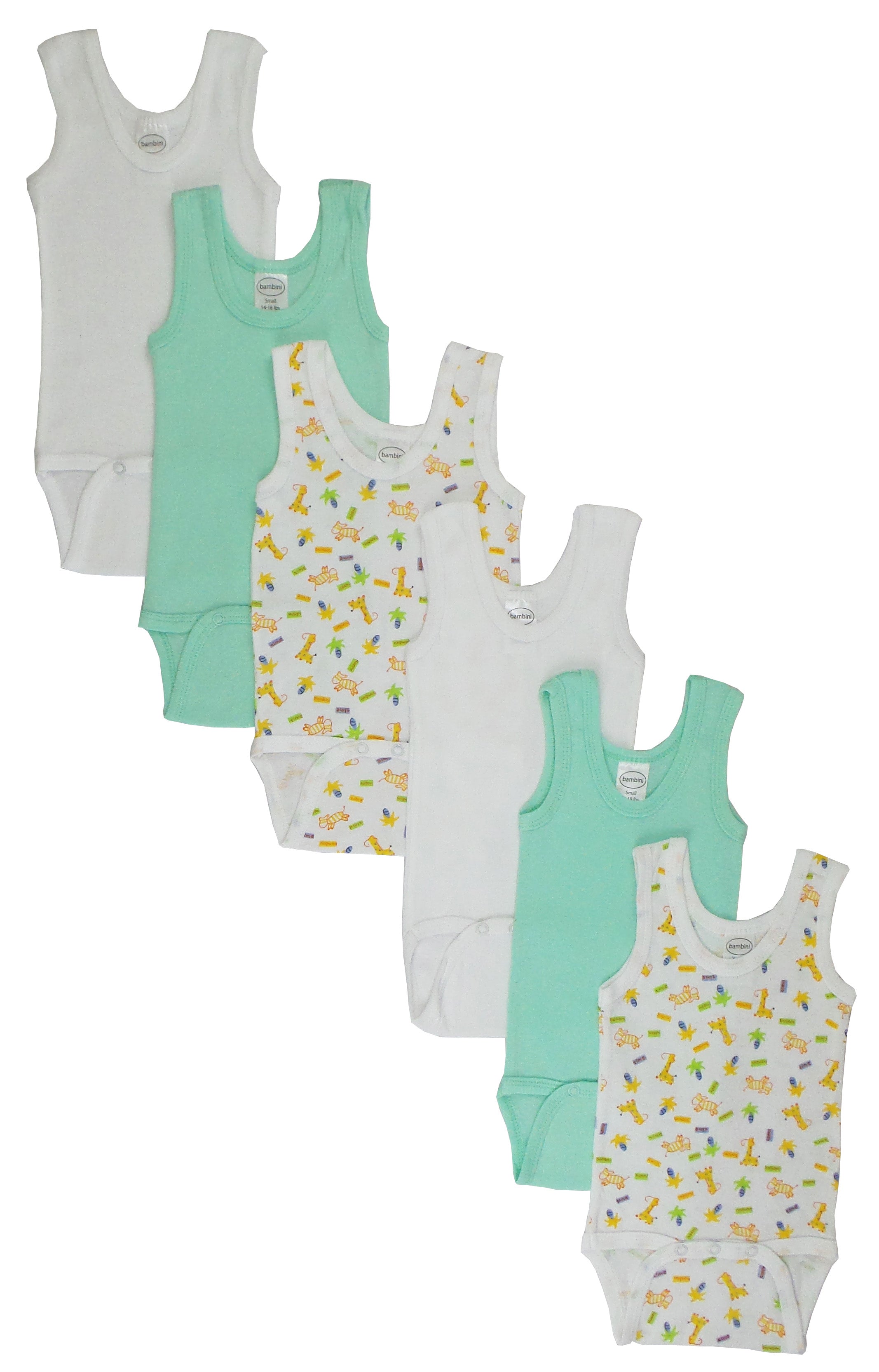 Boys' Printed Tank Top 6 Pack-Everyone's Marketplace