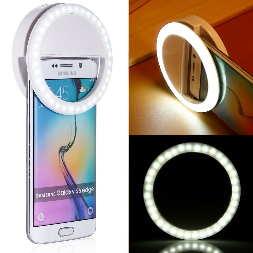 Portable Selfie Ring Clip On for Mobile Phone-Everyone's Marketplace