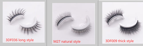 Reusable 3D Mink Lashes Natural False Eyelashes Self Adhesive Fake-Everyone's Marketplace