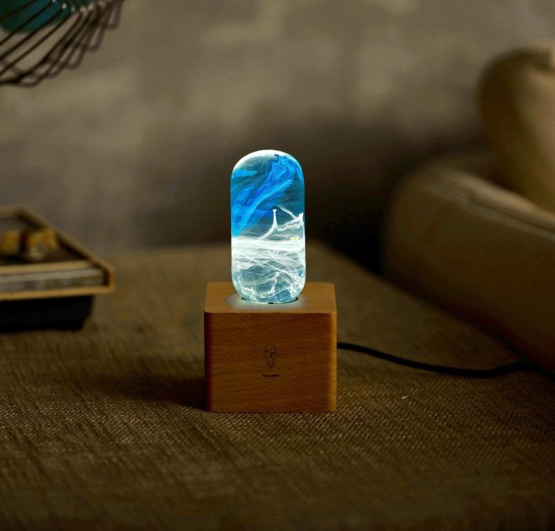 LED Lamp - Blue-Everyone's Marketplace