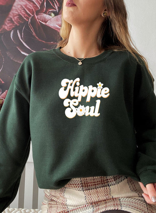 Hippie Soul Sweat Shirt-Everyone's Marketplace