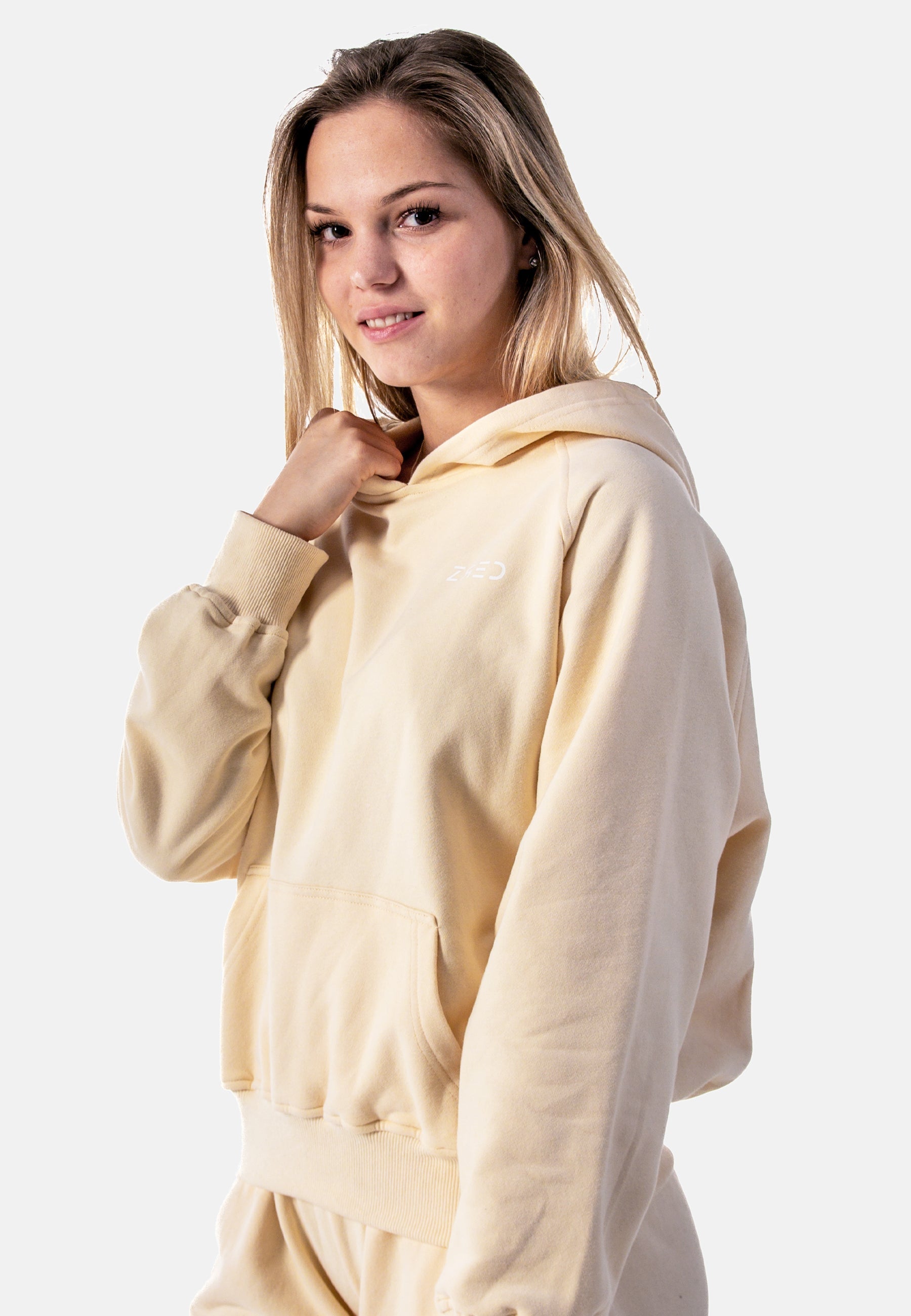 Hoodie Static - yellow - Damen-Everyone's Marketplace