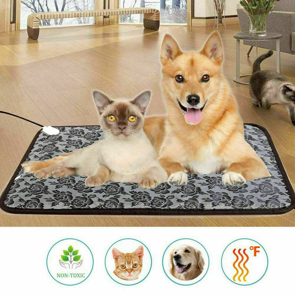 Thermal Heating Waterproof Bed Pad for Pets with Adjustable-Everyone's Marketplace