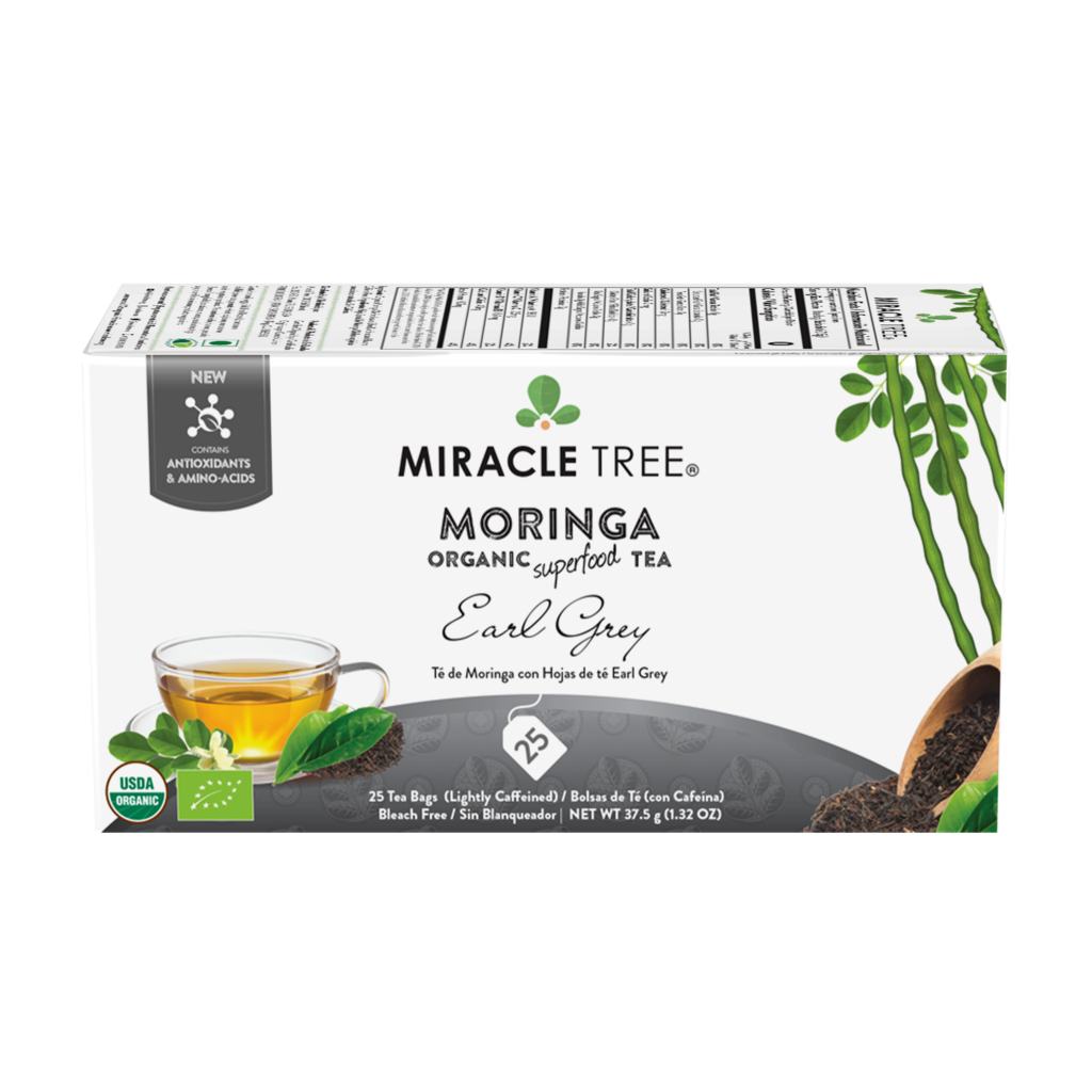 Miracle Tree's Organic Moringa Tea, Earl Grey-Everyone's Marketplace