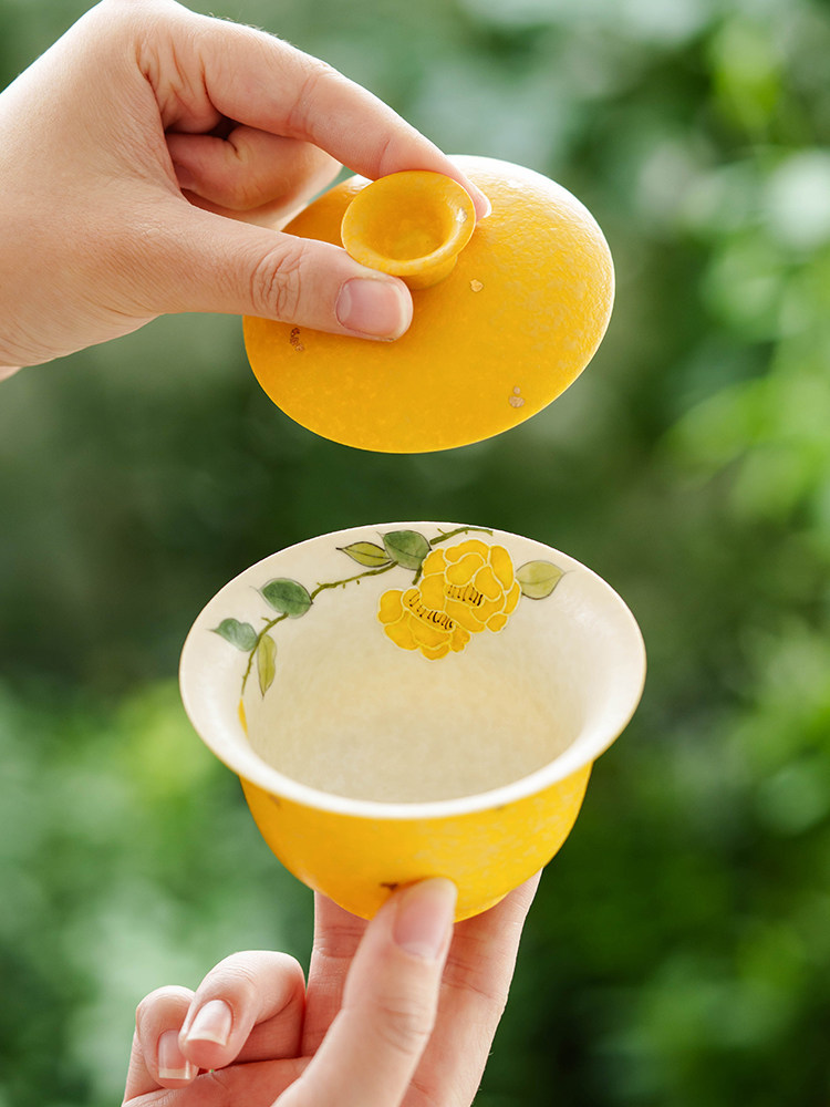 Imperial Blossom Aroma-Concentrating Gaiwan – Heritage Series-Everyone's Marketplace