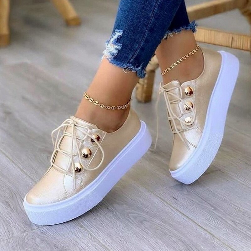 Light Breathable Female Running Shoes Casual Women Vulcanized Shoes-Everyone's Marketplace
