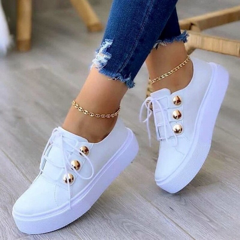 Light Breathable Female Running Shoes Casual Women Vulcanized Shoes-Everyone's Marketplace