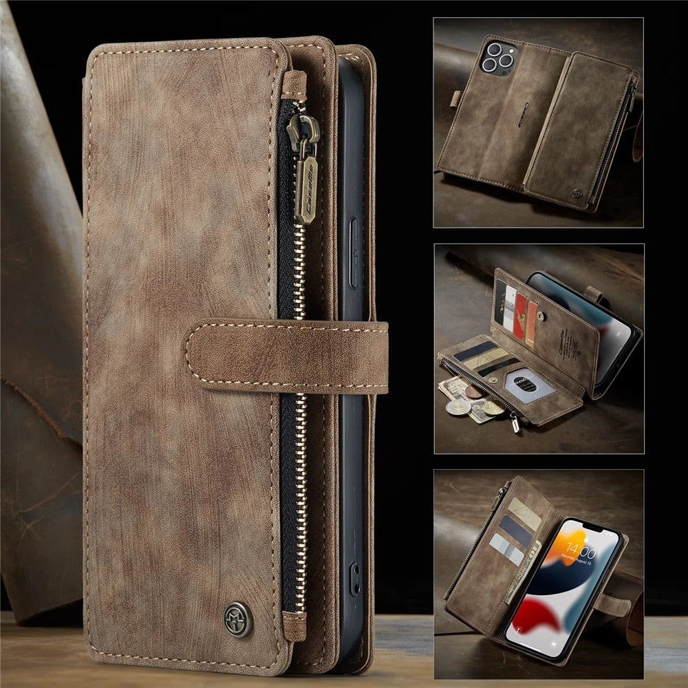 Premium Wallet Case for iPhone X to iPhone 14-Everyone's Marketplace
