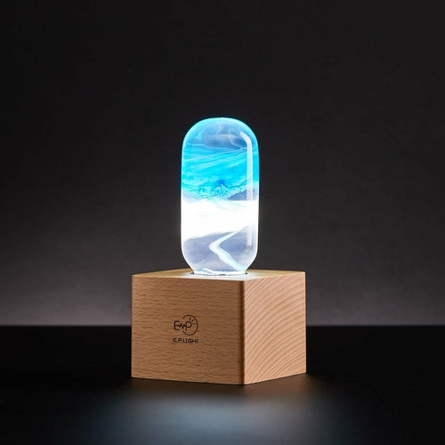 LED Lamp - Blue-Everyone's Marketplace