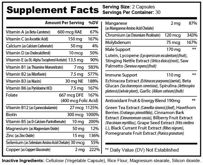 Pure Multi-Vitamins Mens-Everyone's Marketplace