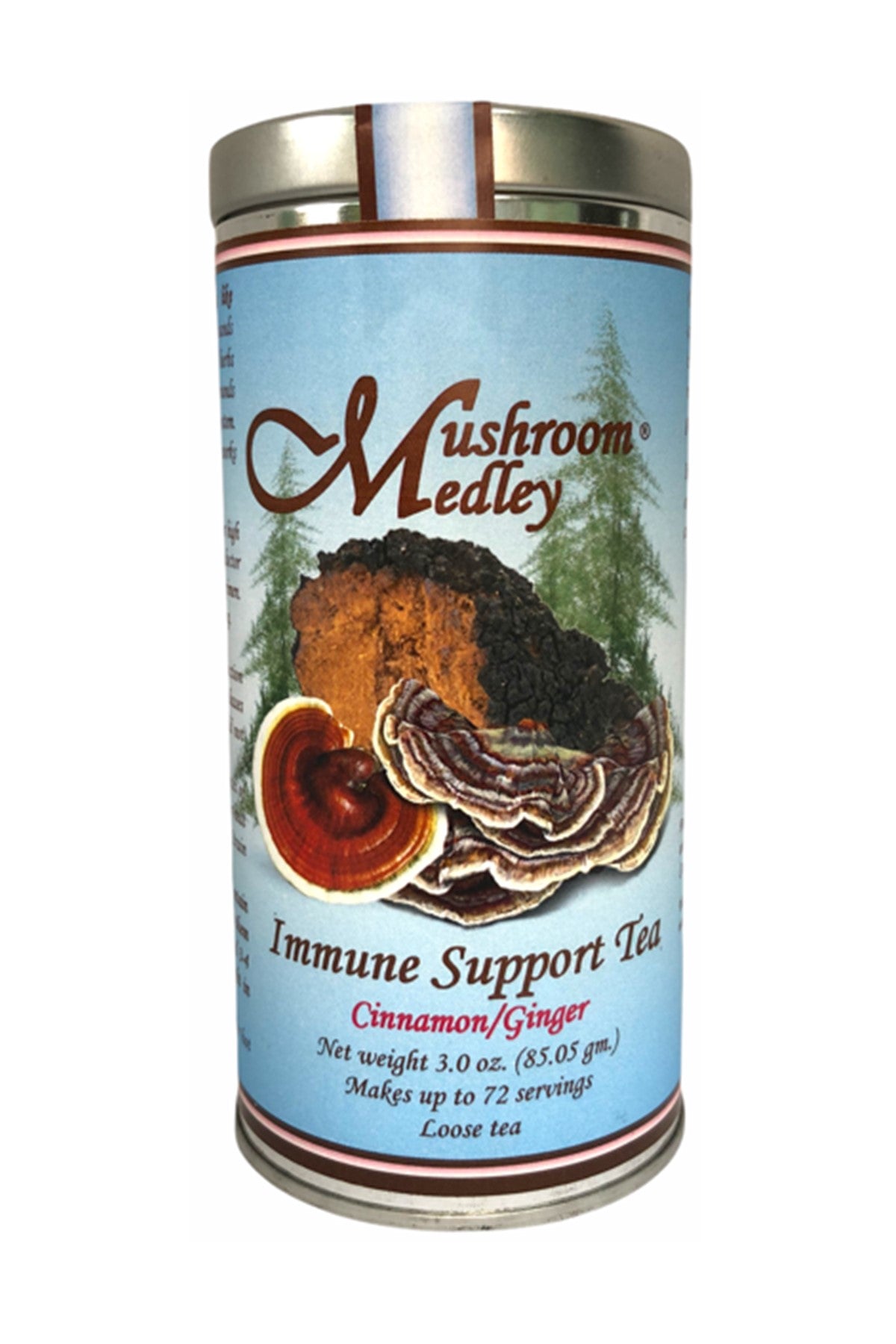 Immune Support Tea-Mushroom Medley-Cinnamon/Ginger-Everyone's Marketplace