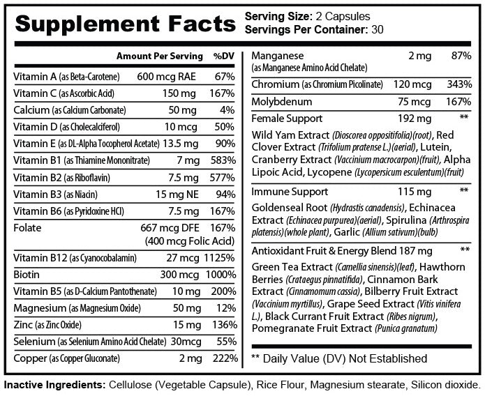 Pure Multi-Vitamins Womens-Everyone's Marketplace