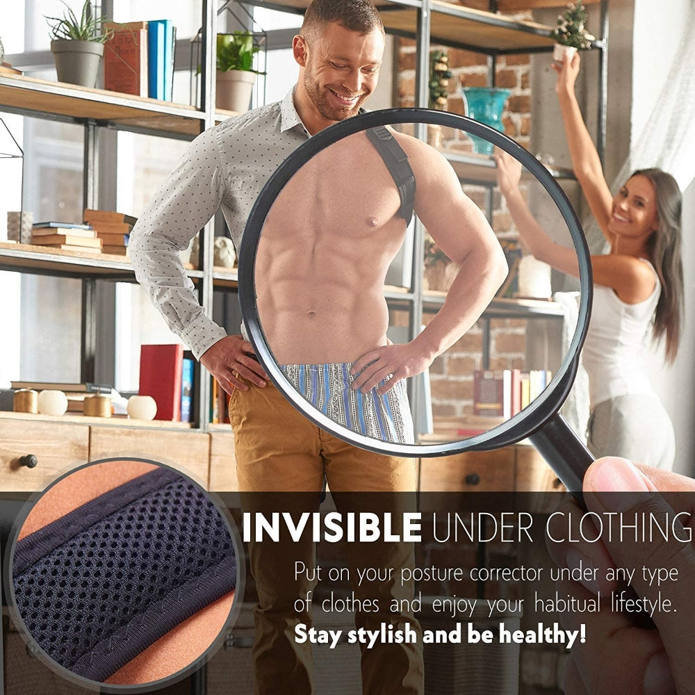 Adjustable Unisex Posture Corrector Brace-Everyone's Marketplace