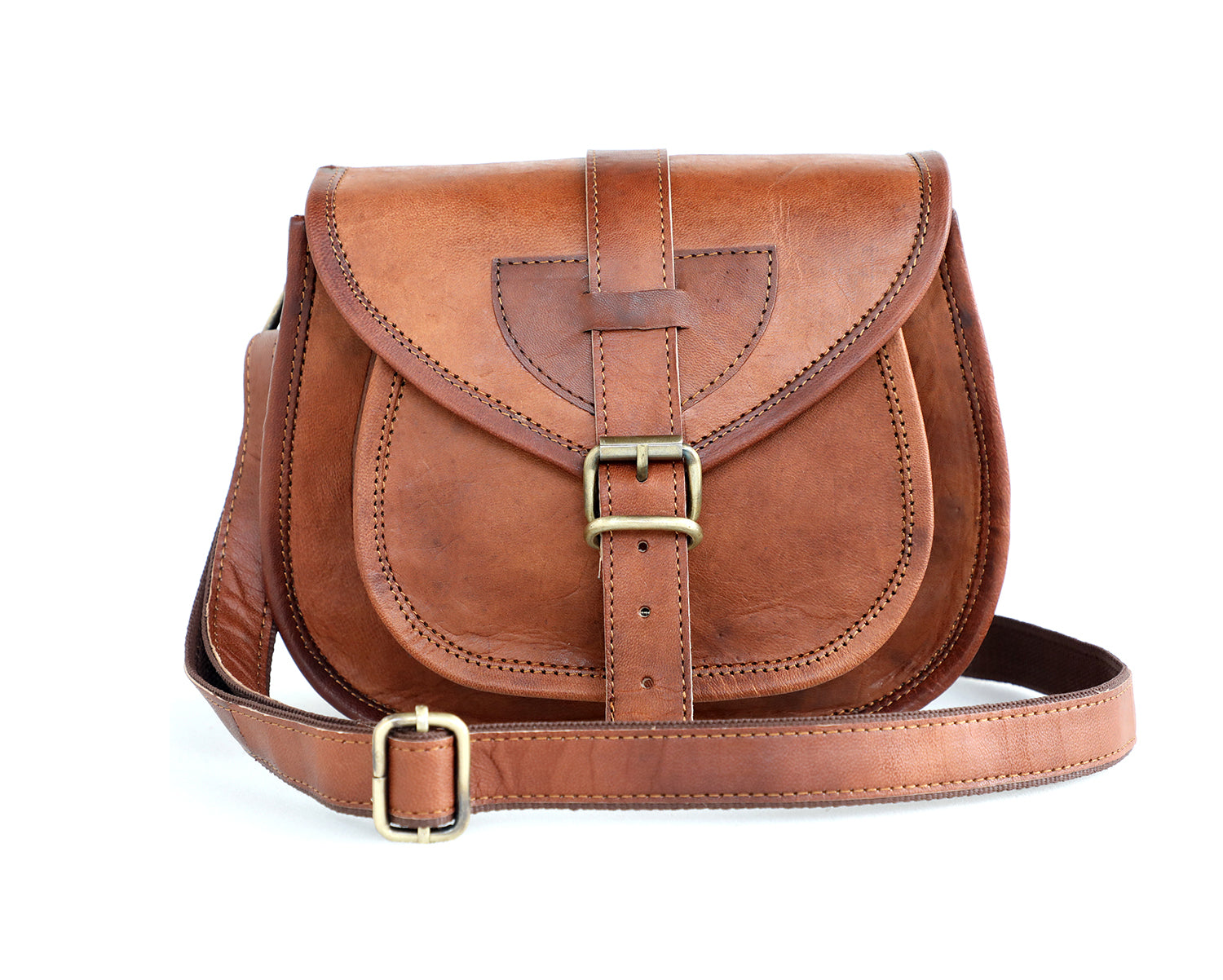 Genuine Leather Small Crossbody Purses Satchel for Ladies Handbags-Everyone's Marketplace