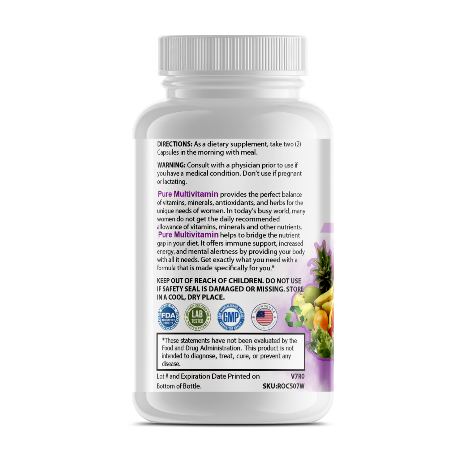 Pure Multi-Vitamins Womens-Everyone's Marketplace