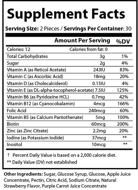 Pure Multi-Vitamins – Gummies-Everyone's Marketplace