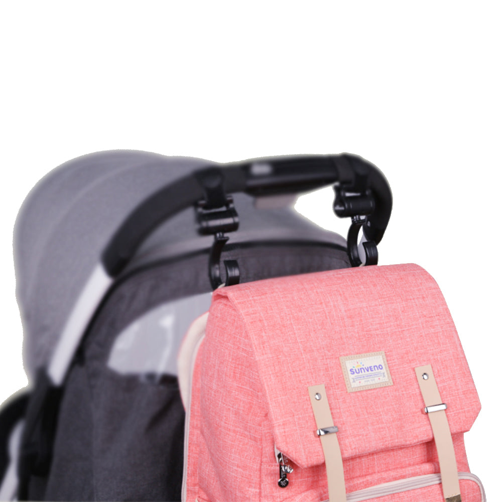 Canvas Diaper Bag Travel Backpack-Everyone's Marketplace