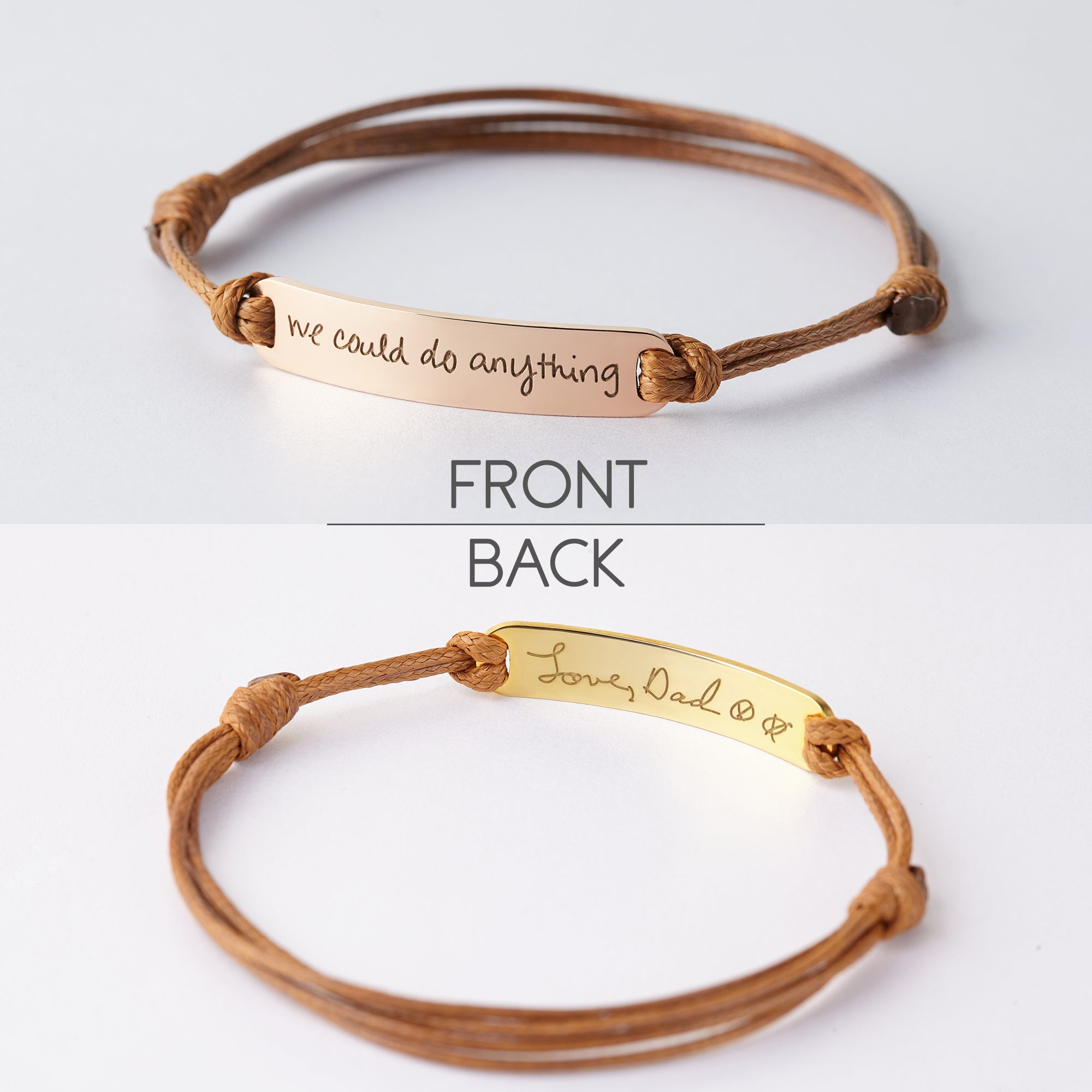 Personalized Handwriting Bracelet Handwritten Signature Jewelry-Everyone's Marketplace