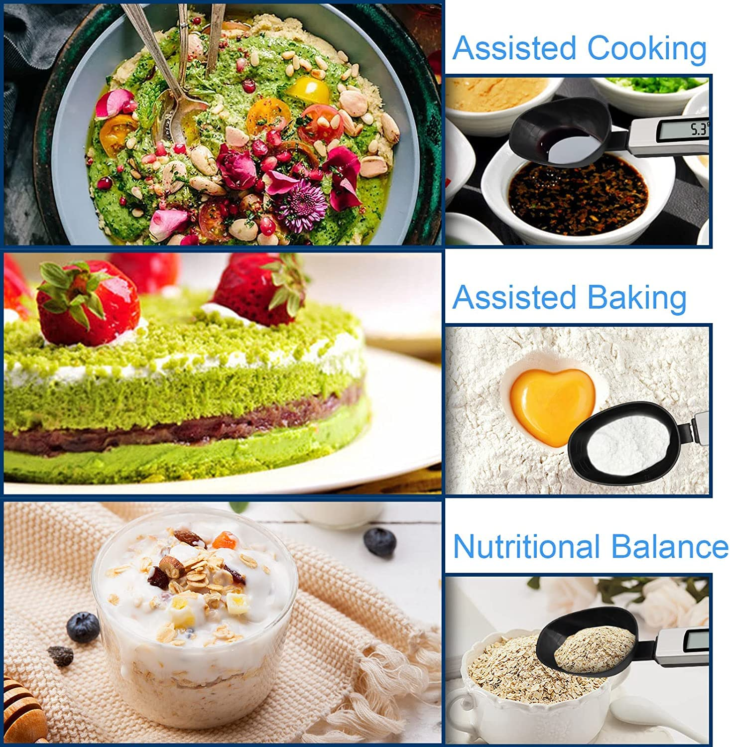 Kitchen Electronic Measuring Spoon Food Scale Digital Spoon Scale-Everyone's Marketplace