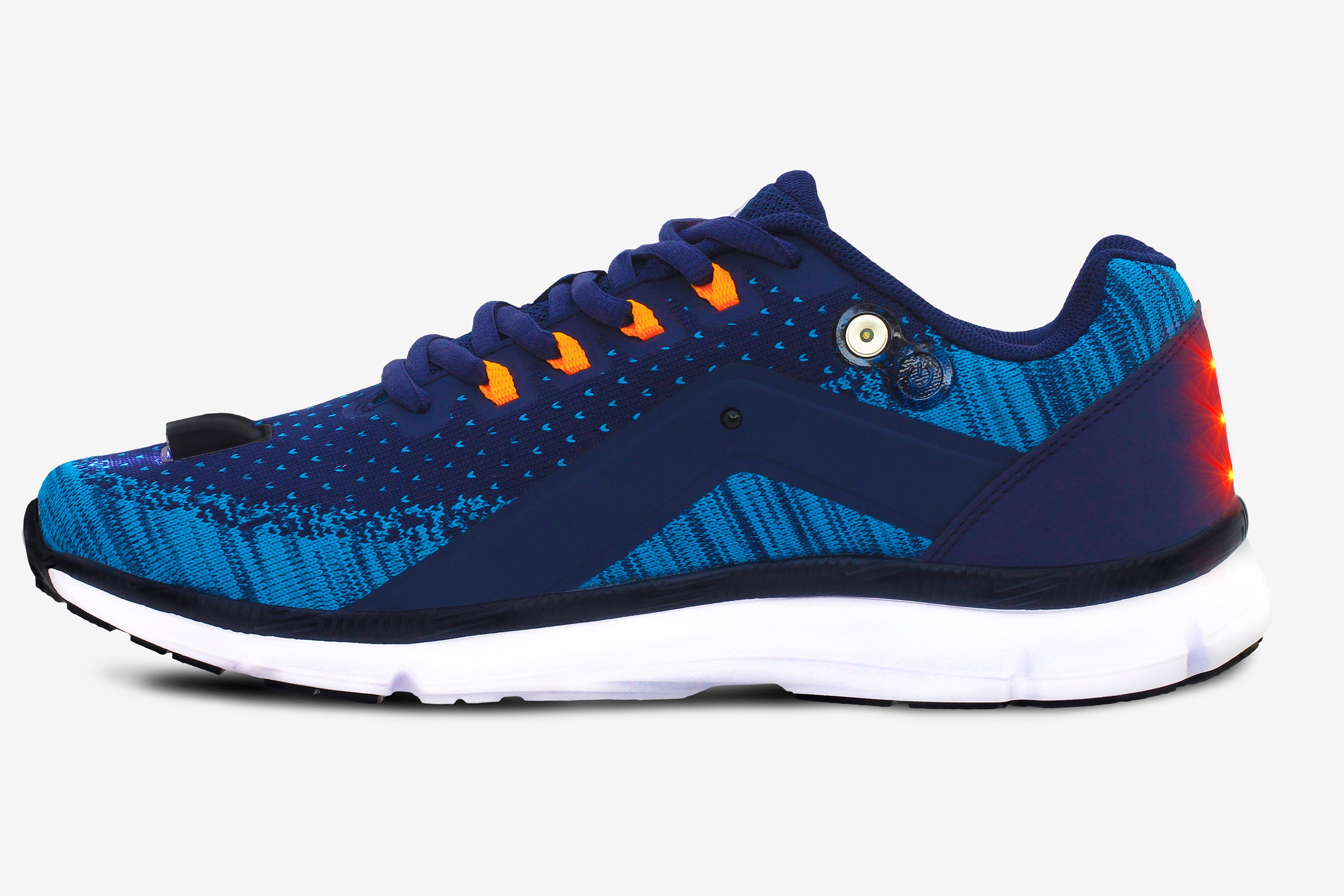 Men's Night Runner Shoes With Built-in Safety Lights-Everyone's Marketplace