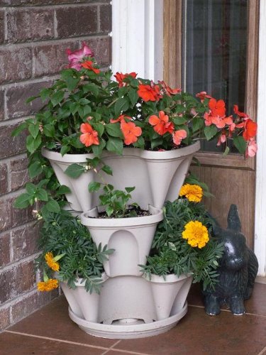 Nature's Distributing Stacking Planters - 3 Tier-Everyone's Marketplace