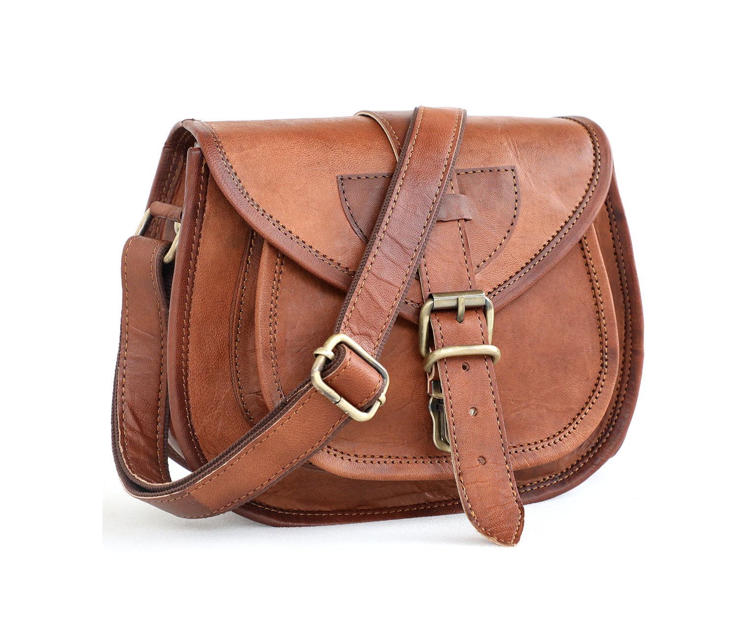 Genuine Leather Small Crossbody Purses Satchel for Ladies Handbags-Everyone's Marketplace
