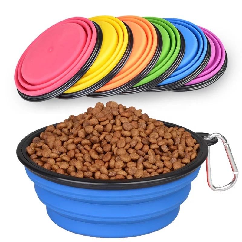 COLLAPSIBLE SILICONE TRAVEL PET BOWL-Everyone's Marketplace