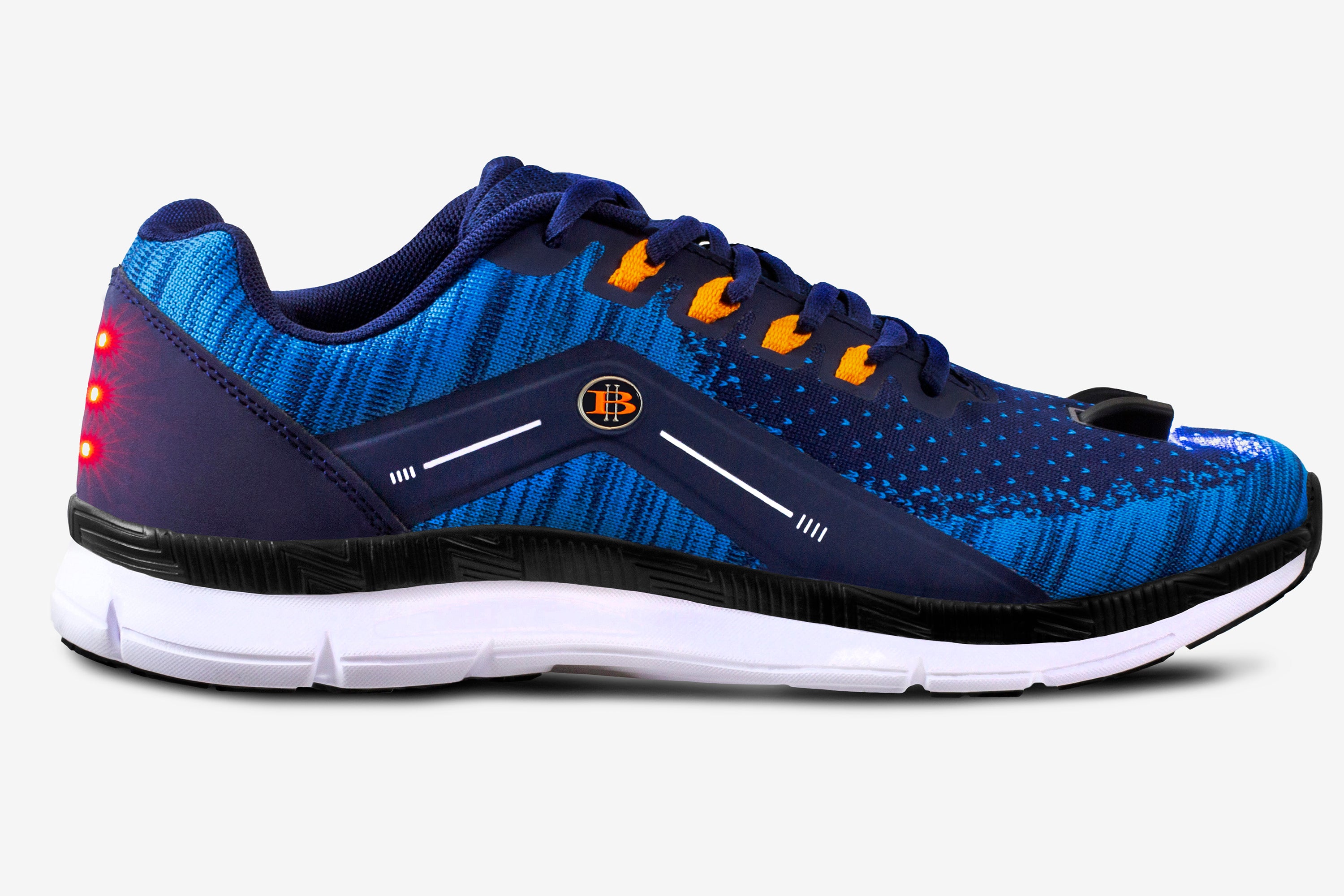 Men's Night Runner Shoes With Built-in Safety Lights-Everyone's Marketplace