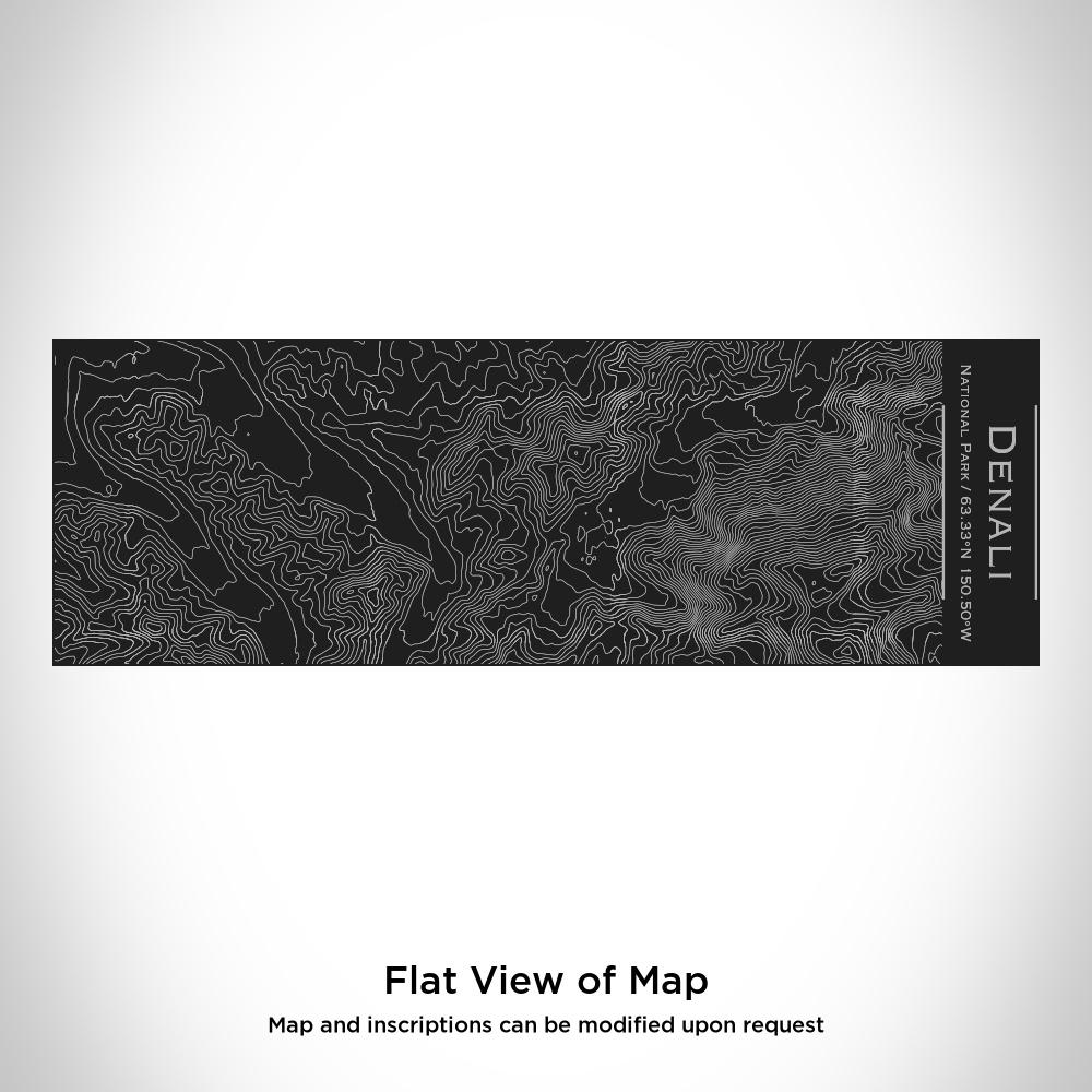 Denali National Park - Alaska Map Insulated Cup in Matte Black-Everyone's Marketplace