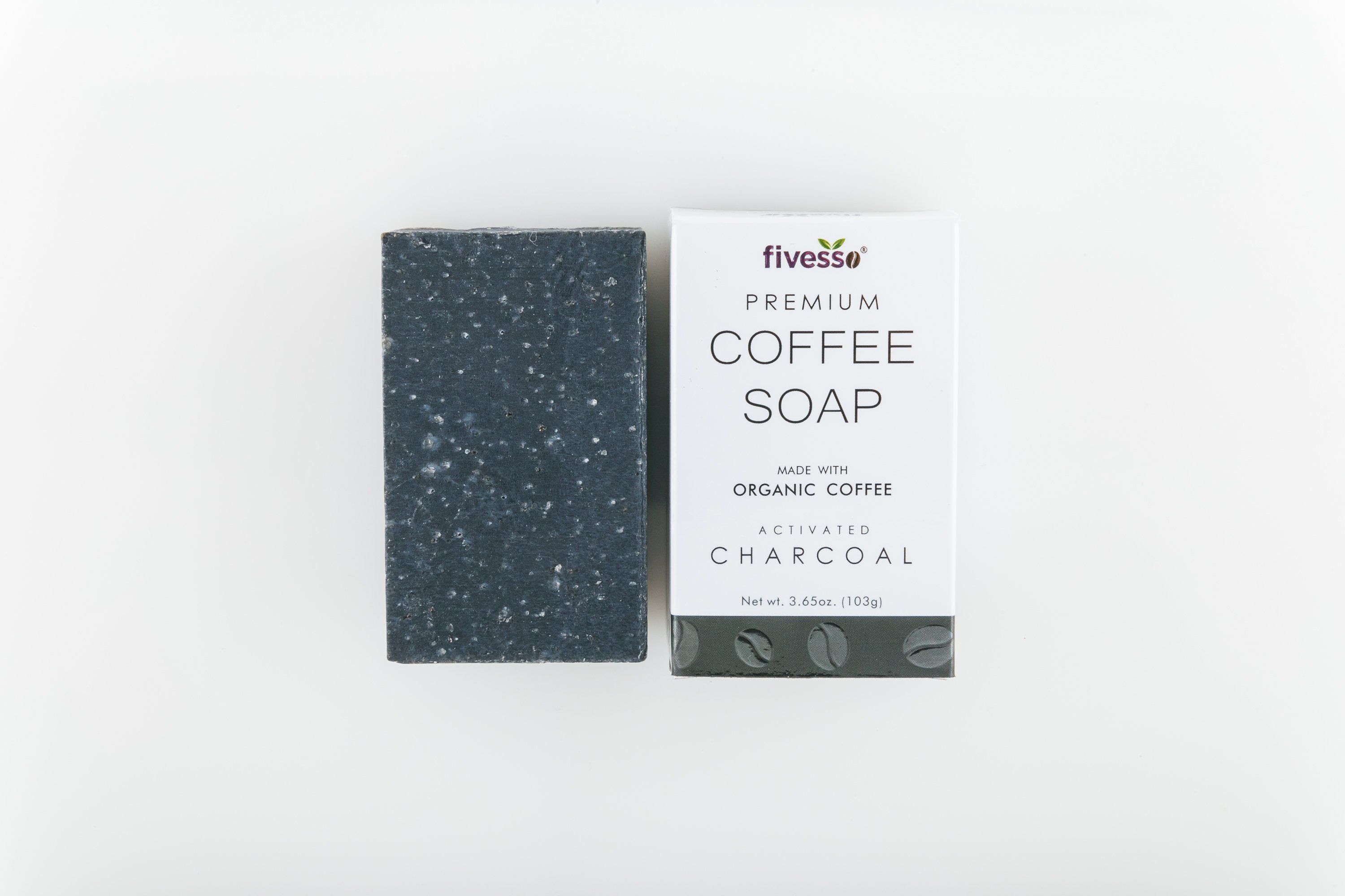 Activated Charcoal - Premium Coffee Soap Bar-Everyone's Marketplace