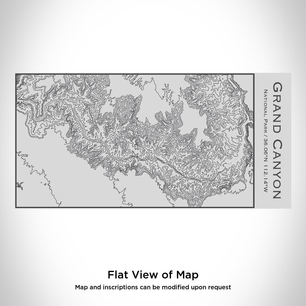 Grand Canyon National Park - Arizona Map Insulated Bottle-Everyone's Marketplace