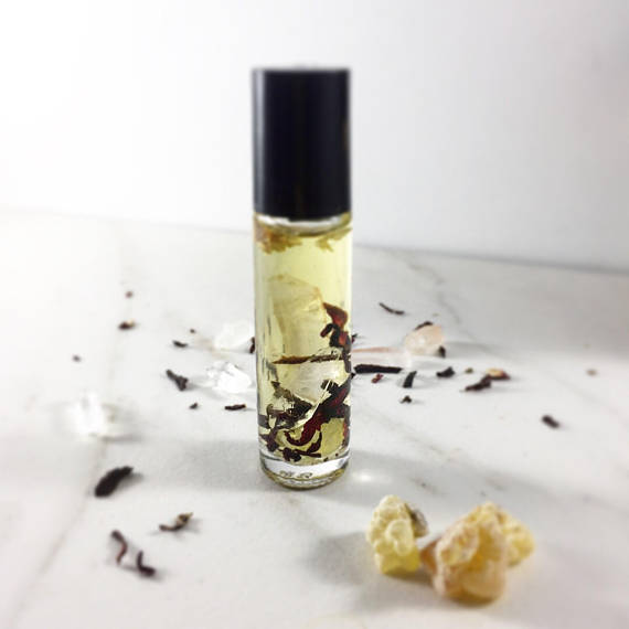 Essential Oil Blend with Crystals Frankincense-Everyone's Marketplace