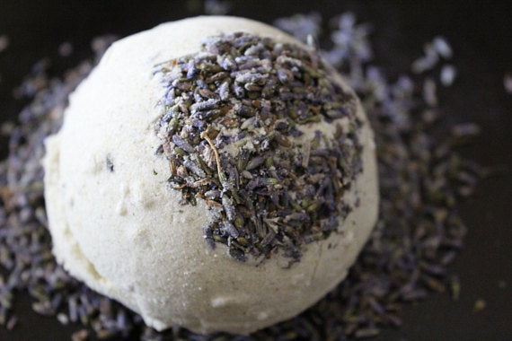 Organic Bath Bomb Calm Bomb- TWO SIZES lavender-Everyone's Marketplace
