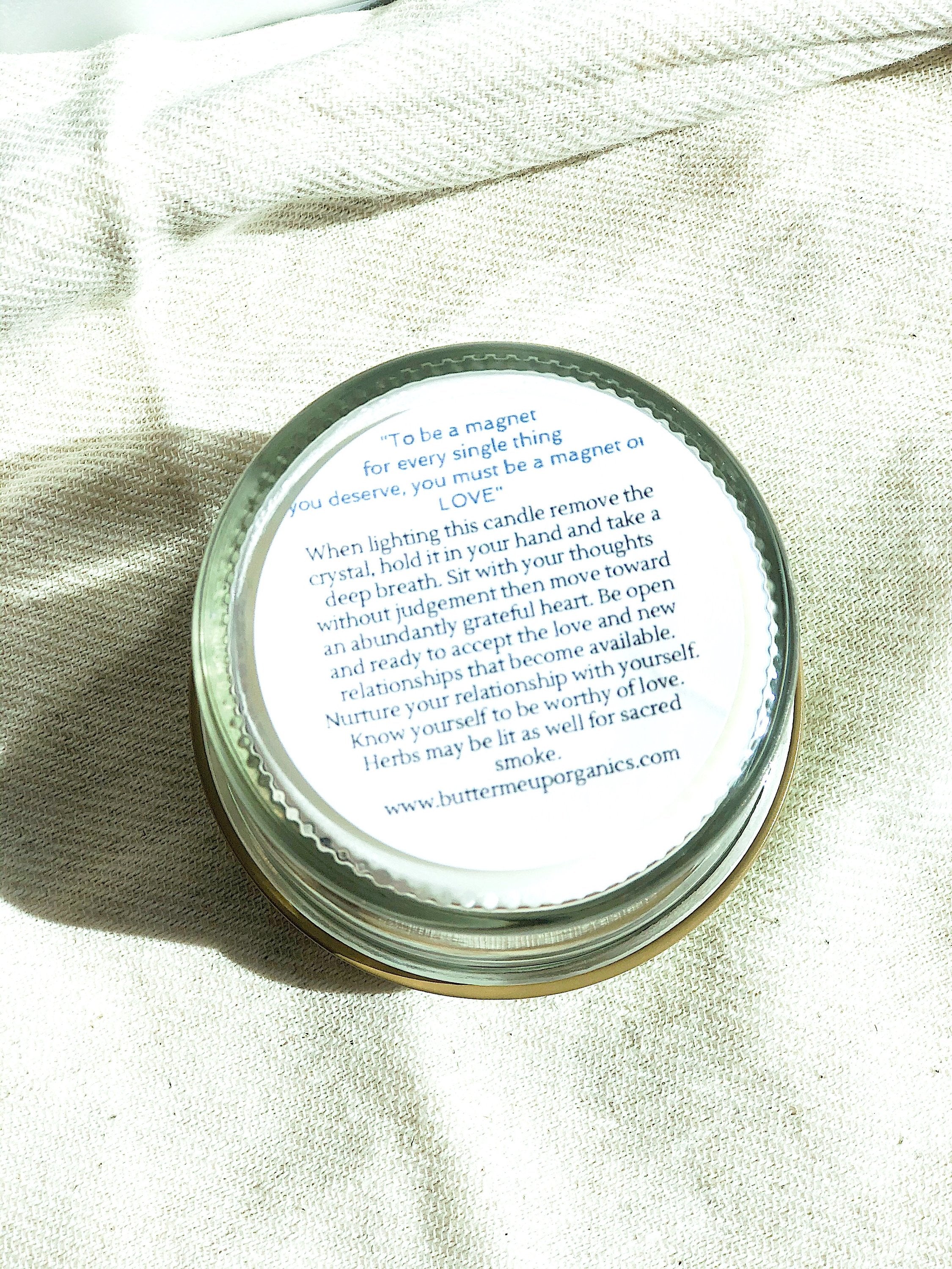 Love Spell / Intention Candle/ Ritual Candle / Love and Light / Rose-Everyone's Marketplace