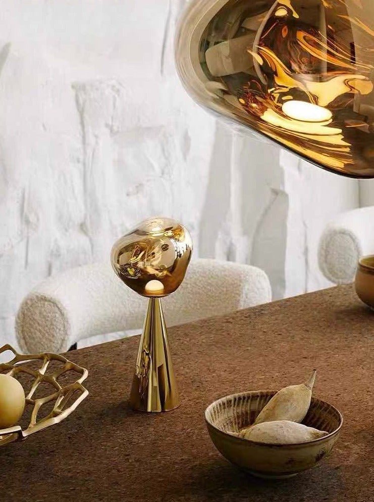 Melt Portable Dimmable Led Table Lamp - Modern Nordic Bedside Lamp-Everyone's Marketplace