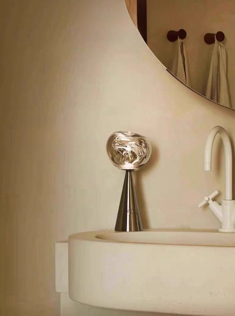 Melt Portable Dimmable Led Table Lamp - Modern Nordic Bedside Lamp-Everyone's Marketplace