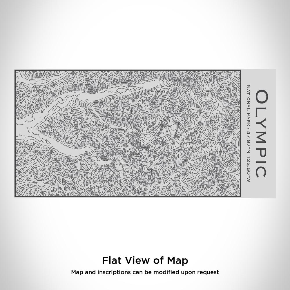 Olympic National Park - Washington Map Insulated Bottle-Everyone's Marketplace