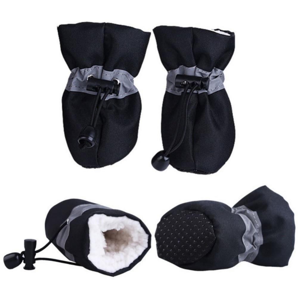 Dogs Winter Warm Shoes 4 PCS Set-Everyone's Marketplace