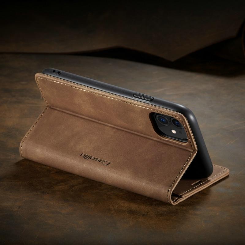 Luxury Magnetic Flip Wallet Case for iPhone 7, 8, X, 11, 12, 13-Everyone's Marketplace