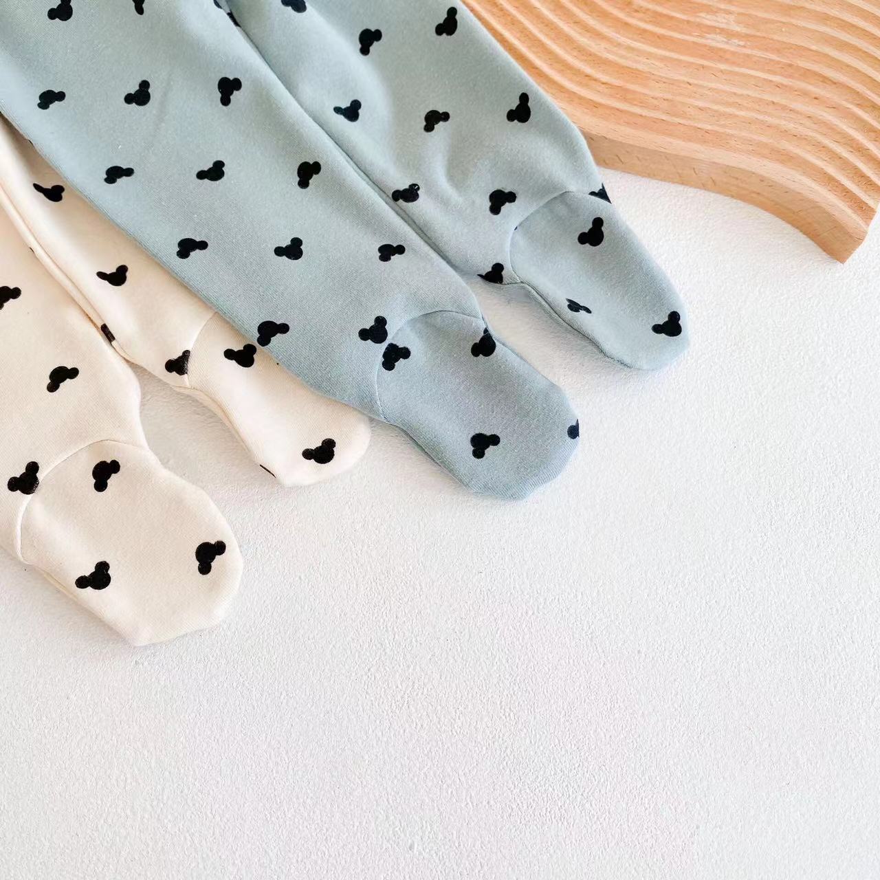 Baby Cartoon Print Pattern Soft Onesies Combo Trousers Sets-Everyone's Marketplace