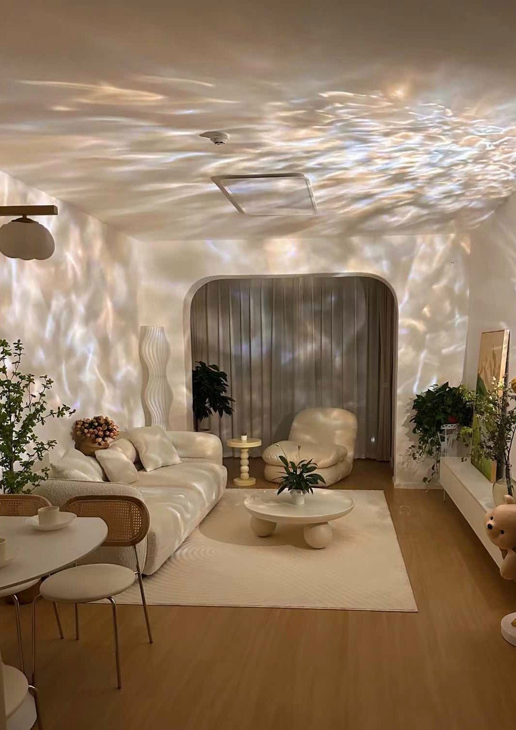 Ripple Projector Decorative Table Lamp - Creative Modern Ambient Night-Everyone's Marketplace