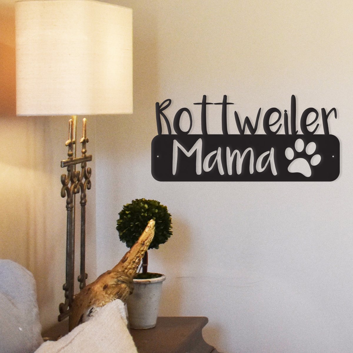 Dog Mama - Metal Wall Art/Decor-Everyone's Marketplace