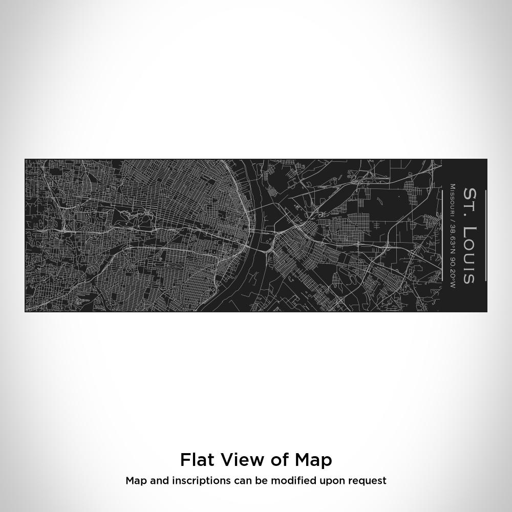 St. Louis - Missouri Map Insulated Cup in Matte Black-Everyone's Marketplace