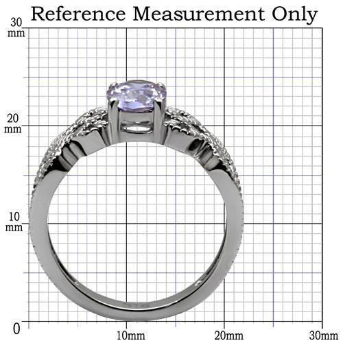 TK079 - High polished (no plating) Stainless Steel Ring with AAA Grade-Everyone's Marketplace