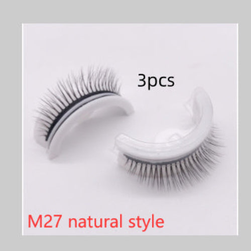 Reusable 3D Mink Lashes Natural False Eyelashes Self Adhesive Fake-Everyone's Marketplace