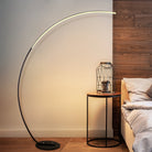 RGBW Modern Curve Floor Lamp | New Version-Everyone's Marketplace