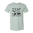 DT0175 My Cat Is Not Spoiled Shirt-Everyone's Marketplace