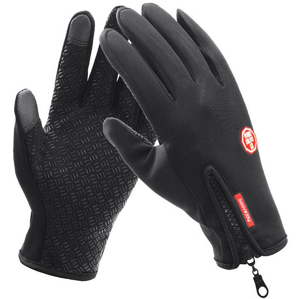 Winter Men Touch Screen Anti Slip Windproof Warm Breathable Gloves SP-Everyone's Marketplace