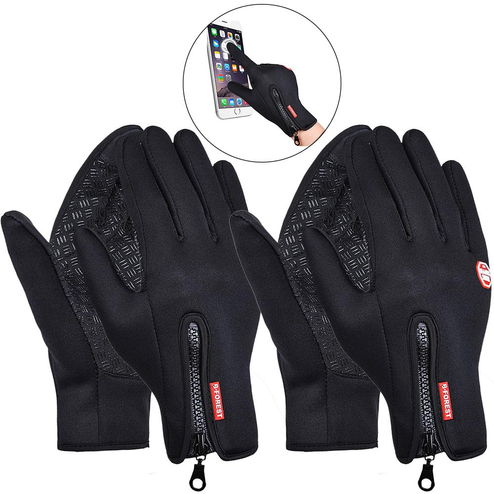 Winter Men Touch Screen Anti Slip Windproof Warm Breathable Gloves SP-Everyone's Marketplace