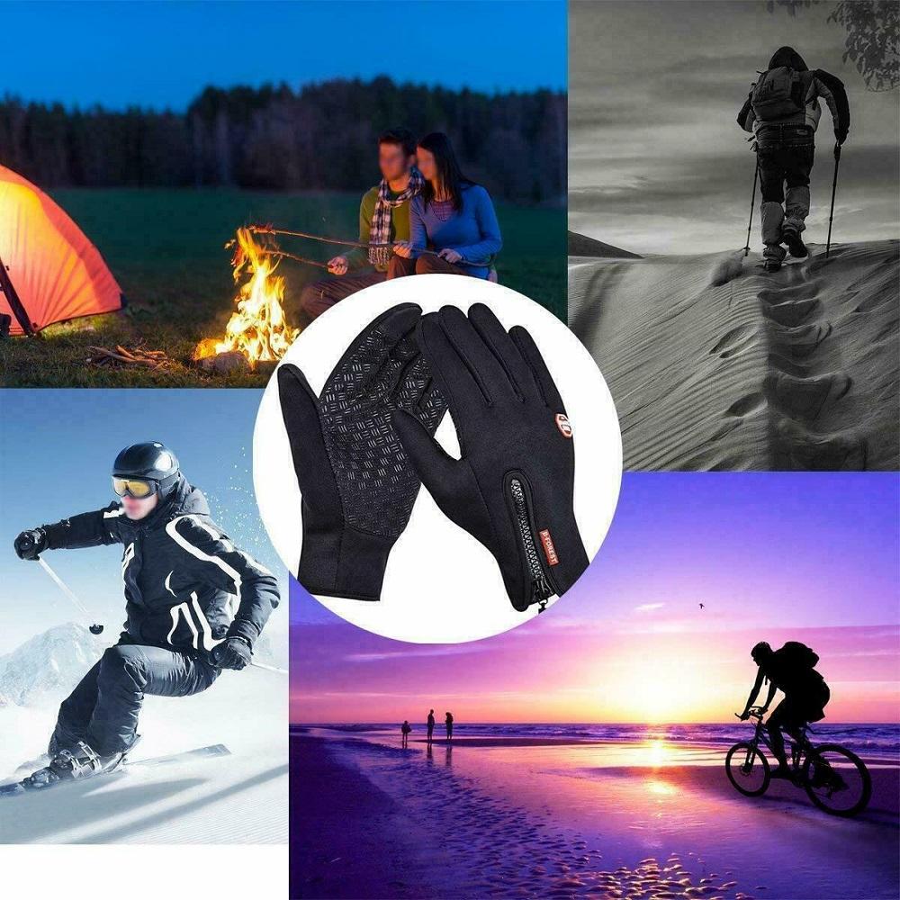 Winter Men Touch Screen Anti Slip Windproof Warm Breathable Gloves SP-Everyone's Marketplace